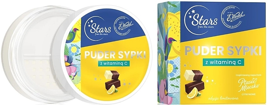 Witamina C w proszku - Stars from The Stars x Wedel Loose Powder with Vitamin C — Zdjęcie N1