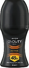 Kup Antyperspirant w kulce dla mężczyzn - Avon On Duty Men Active Antiperspirant Roll-On