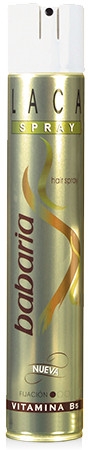 Lakier do włosów z witaminą B5 - Babaria Gold Hairspray  — Zdjęcie N1