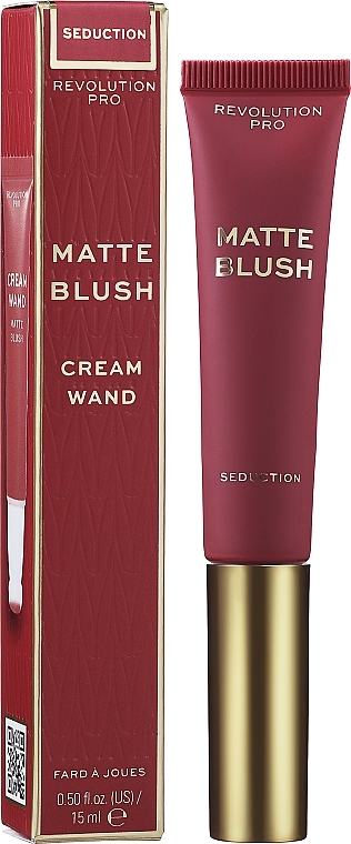 Róż w płynie - Revolution Pro Iconic Matte Blush Cream Wand — Zdjęcie N2