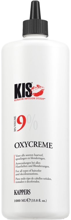 Kremowy utleniacz do włosów 9% - Kis Care OxyCreme  — Zdjęcie N1