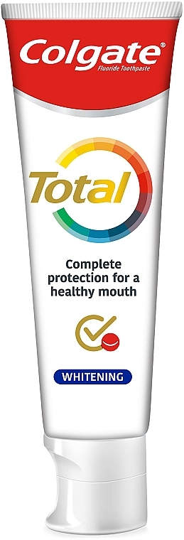 Wybielająca, multiochronna pasta do zębów z fluorem - Colgate Total — Zdjęcie N5