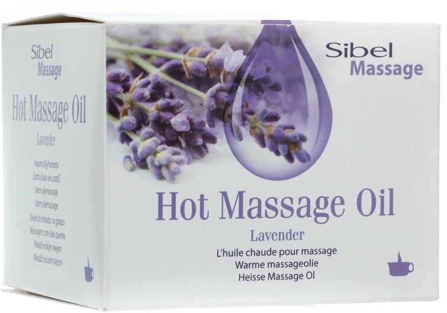 Świeca do masażu Lawenda - Sibel Massage Candle — Zdjęcie N1