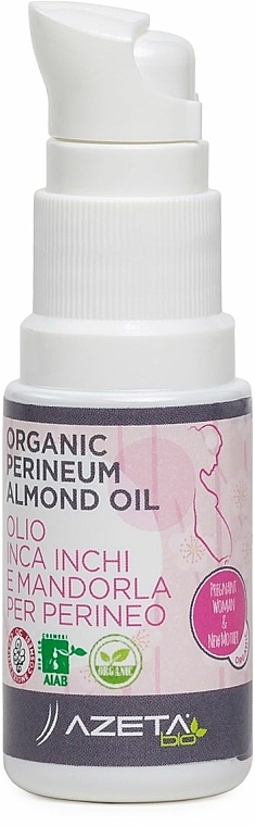 Organiczny olejek migdałowy - Azeta Bio Organic Perineum Almond Oil — Zdjęcie N2
