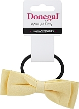 Kup Gumka do włosów FA-5638, kokardka żółta - Donegal