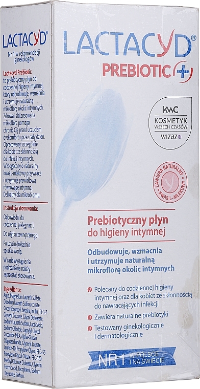 PRZECENA! Lactacyd Prebiotic Plus - Prebiotyczny płyn do higieny intymnej * — Zdjęcie N1