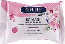 Kup PRZECENA! Hipoalergiczne chusteczki nawilżane do higieny intymnej - Revuele Hypoallergenic Intimate Wet Wipes *