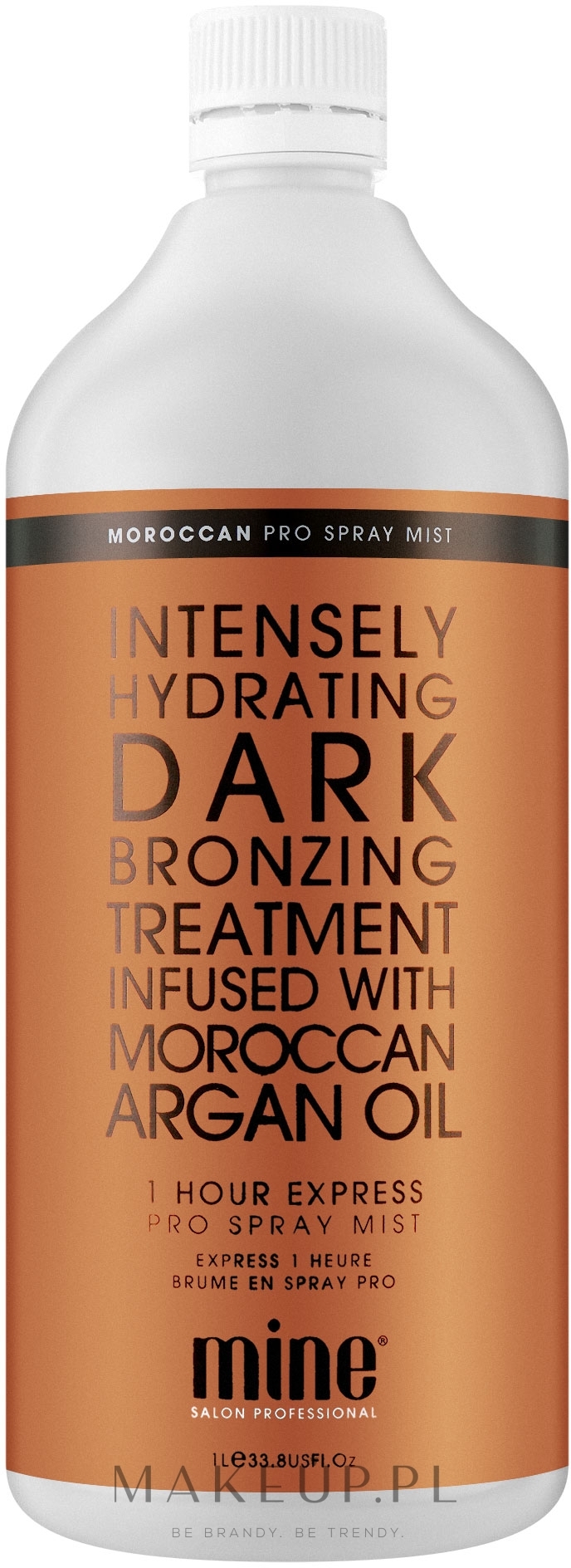 Mgiełka samoopalająca z olejem arganowym - MineTan Moroccan Pro Spray Mist — Zdjęcie 1000 ml