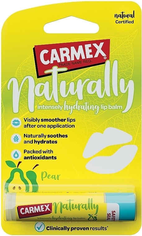 Balsam do ust Gruszka - Carmex Naturally Lip Balm Pear — Zdjęcie N3