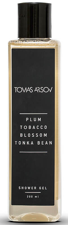 Tomas Arsov Plum Tobacco Blossom Tonka Bean - Żel pod prysznic — Zdjęcie N1