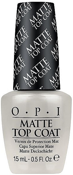 Top do paznokci o matowym wykończeniu - OPI Matte Top Coat — Zdjęcie N1