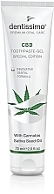 Kup Pasta do zębów-żel z olejem z nasion konopi - Dentissimo CBD Toothpaste-Gel Special Edition with Cannabis Sativa Seed Oil