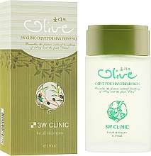 Kup Oliwkowy tonik nawilżający dla mężczyzn - 3w Clinic Olive For Man Fresh Skin