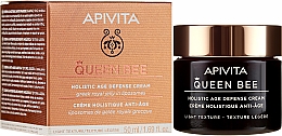 Kup Przeciwstarzeniowy krem do twarzy o lekkiej konsystencji - Apivita Queen Bee Holistic Age Defence Cream Light Texture
