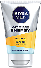 Kup PRZECENA! Energetyzujący żel pod prysznic dla mężczyzn - Nivea Men Active Energy Caffeine Face Wash Gel *