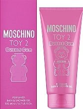 Moschino Toy 2 Bubble Gum - Żel pod prysznic i do kąpieli — Zdjęcie N2