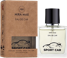 Odświeżacz powietrza do samochodu - Mira Max Eau De Car Sport Car Perfume Natural Spray For Car Vaporisateur — Zdjęcie N1