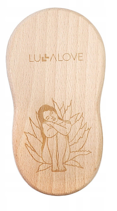 Szczotka do ciała Matka natura - LullaLove Tampico Sharp Brush for Dry Massage Mother Nature Limited Edition — Zdjęcie N1