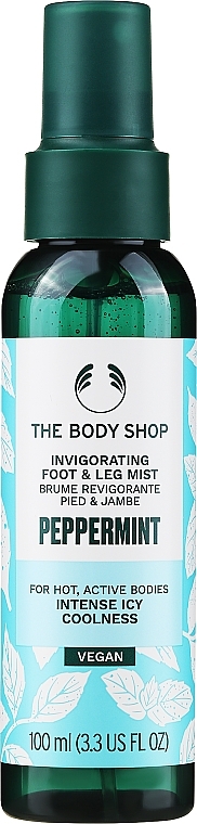 Mgiełka do nóg i stóp - Peppermint Invigorating Foot & Leg Mist — Zdjęcie N1