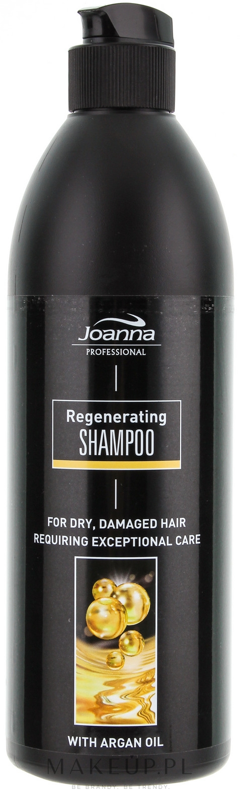 Regenerujący szampon do włosów wymagających szczególnej pielęgnacji z olejem arganowym - Joanna Professional — Zdjęcie 500 ml