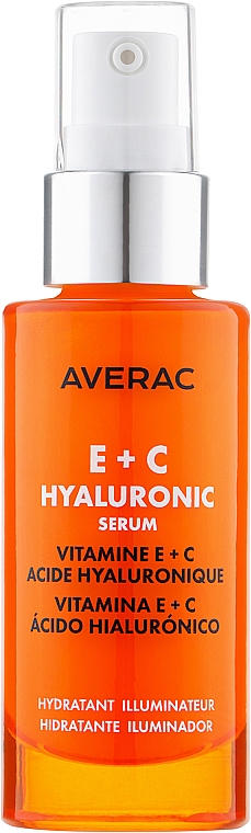 Odświeżające serum hialuronowe z witaminami E + C - Averac Focus Hyaluronic Serum With Vitamins E + C — Zdjęcie N2