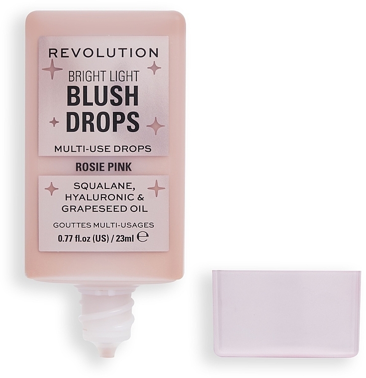 Płynny róż do policzków - Makeup Revolution Bright Light Blush Drops — Zdjęcie N2