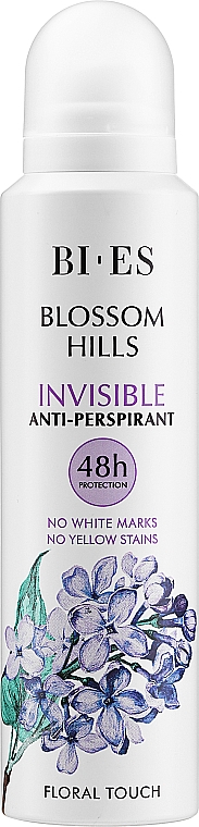 Bi-es Blossom Hills Invisible - Antyperspirant w sprayu