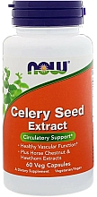 Suplement diety z ekstraktem z nasion selera - Now Foods Celery Seed Extract — Zdjęcie N1