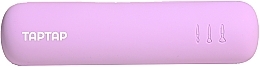 Silikonowe etui na szczoteczkę, fioletowe - Taptap — Zdjęcie N1