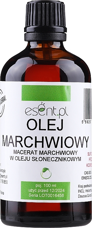 Olej marchwiowy - Esent — Zdjęcie N1