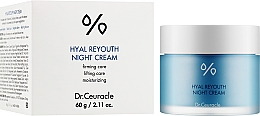 Nawilżający krem do twarzy na noc z kwasem hialuronowym - Dr.Ceuracle Hyal Reyouth Night Cream — Zdjęcie N2