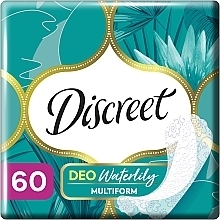 Wkładki higieniczne, 60 szt - Discreet Deo Waterlily Multiform — Zdjęcie N1