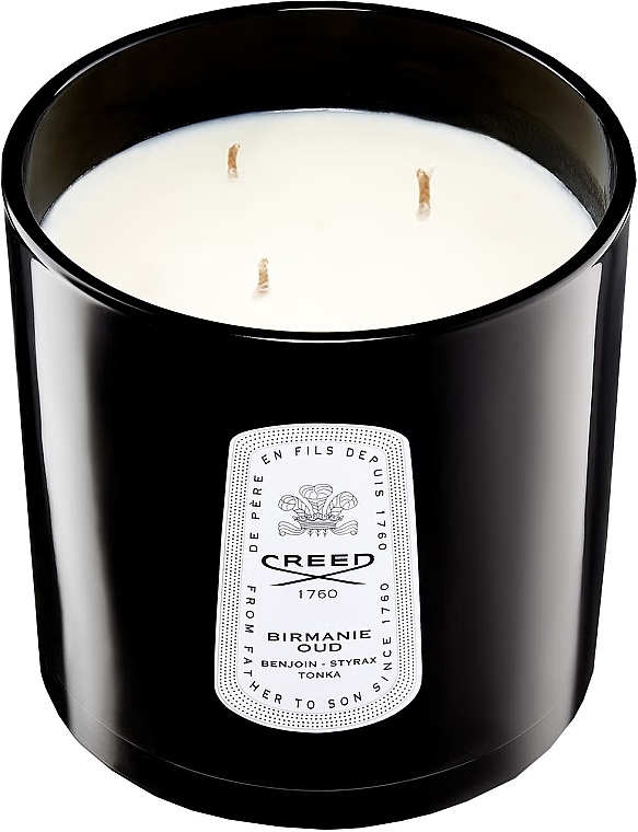 Creed Birmanie Oud Blue Leather Candle - Świeca perfumowana — Zdjęcie N3