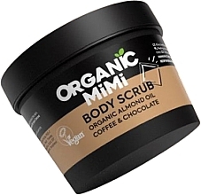 Peeling do ciała Kawa i czekolada - Organic Mimi Body Scrub Coffee & Chocolate — Zdjęcie N1