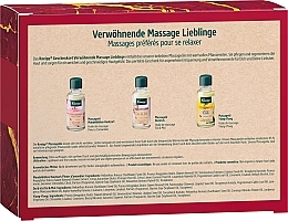 Zestaw - Kneipp Massage Oil Gift Set (massage/oil/3x20ml) — Zdjęcie N2