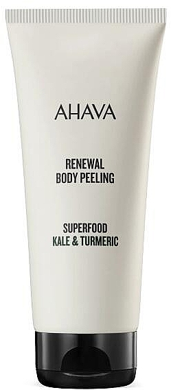 Rewitalizujący peeling do ciała - Ahava Superfood Kale & Turmeric Renewal Body Peeling (próbka) — Zdjęcie N1