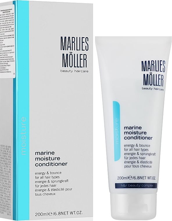 Nawilżająca odżywka do włosów - Marlies Moller Marine Moisture Conditioner — Zdjęcie N4