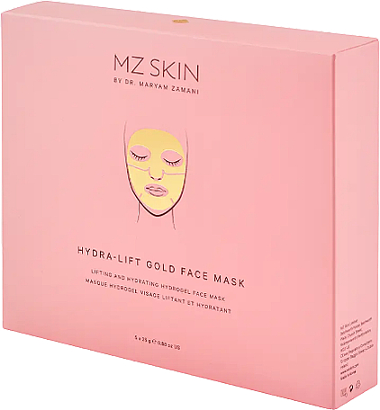 Złota maseczka do twarzy - MZ Skin Hydra-Lift Gold Face Mask — Zdjęcie N1