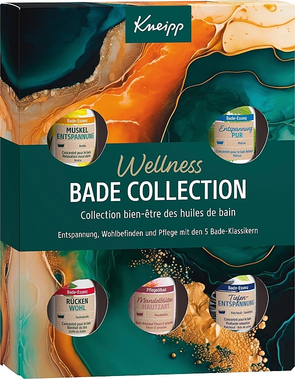 Zestaw - Kneipp Wellness Bade Collection (oil/5x20ml) — Zdjęcie N1