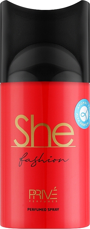 Prive Parfums She Fashion - Perfumowany dezodorant — Zdjęcie N1
