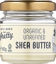 Organiczne nierafinowane masło shea - Zoya Goes Pretty Organic Unrefined Shea Butter — Zdjęcie N1