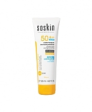 Kup Fluid przeciwsłoneczny do twarzy i ciała - Soskin Smooth Cream Fluid Body & Face Very High Protection SPF 50+