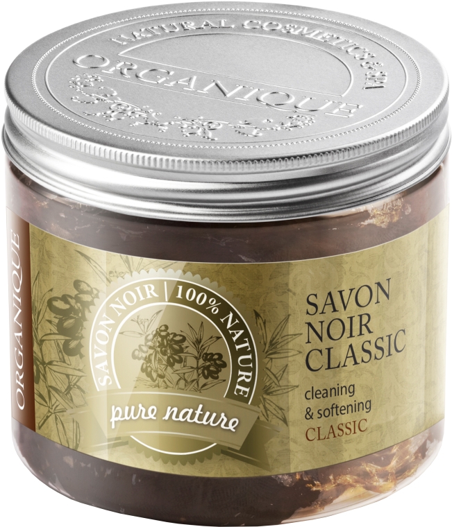 Naturalne czarne mydło - Organique Savon Noir Cleaning&Softening — Zdjęcie N1