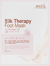 Kup Maska do stóp w skarpetkach - Malie Silk Therapy Foot Mask Horse Oil Moisturizer Mask Pack