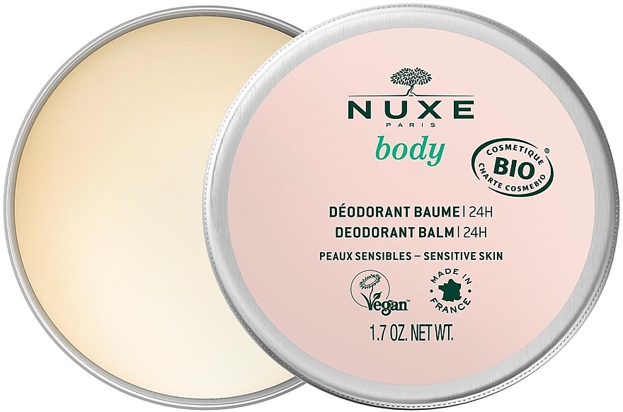 Dezodorant w sztyfcie - Nuxe Body Deodorant Balm 24H — Zdjęcie N2