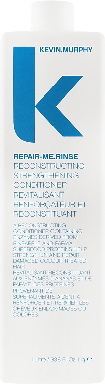Regenerująca odżywka do włosów - Kevin.Murphy Repair-Me.Rinse Reconstructing Strengthening Conditioner — Zdjęcie N5