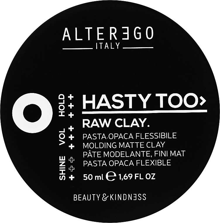 Matowa pasta do stylizacji włosów mocno utrwalająca - Alter Ego Hasty Too Mask — Zdjęcie N1