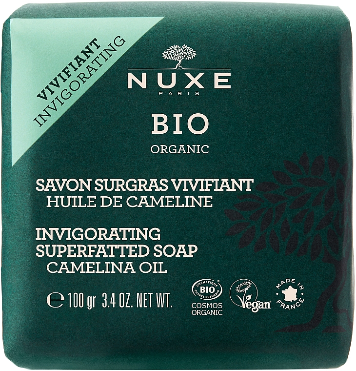 Mydło do twarzy i ciała - Nuxe Bio Organic Vivifying Surgras Soap — Zdjęcie N1