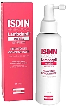 Melatonina w sprayu przeciw wypadaniu włosów - Isdin Lambdapil Anti-Hair Loss Melatonin Concentrate Lotion Spray — Zdjęcie N1