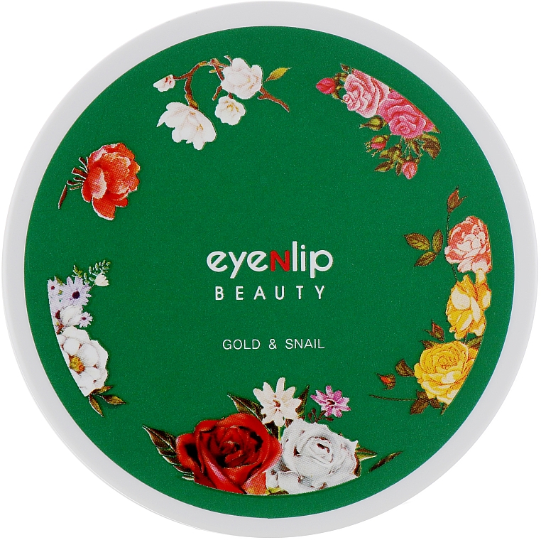 Hydrożelowe płatki pod oczy z ekstraktem ze złota i śluzem ślimaka - Eyenlip Gold & Snail Hydrogel Eye Patch — Zdjęcie N2